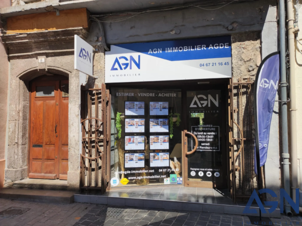 À vendre : Appartement 3 pièces de 46m2 lumineux à Agde vue sur l'Hérault 