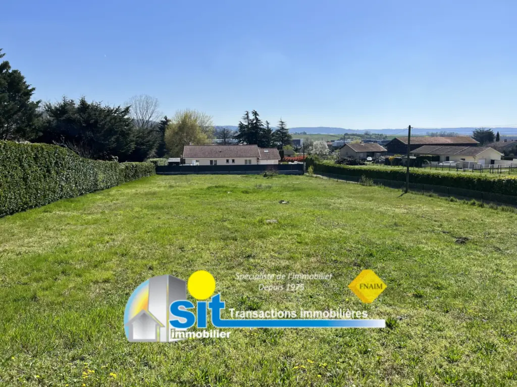 Vente Terrain Viabilisé de 500 m² à Chonas l'Amballan