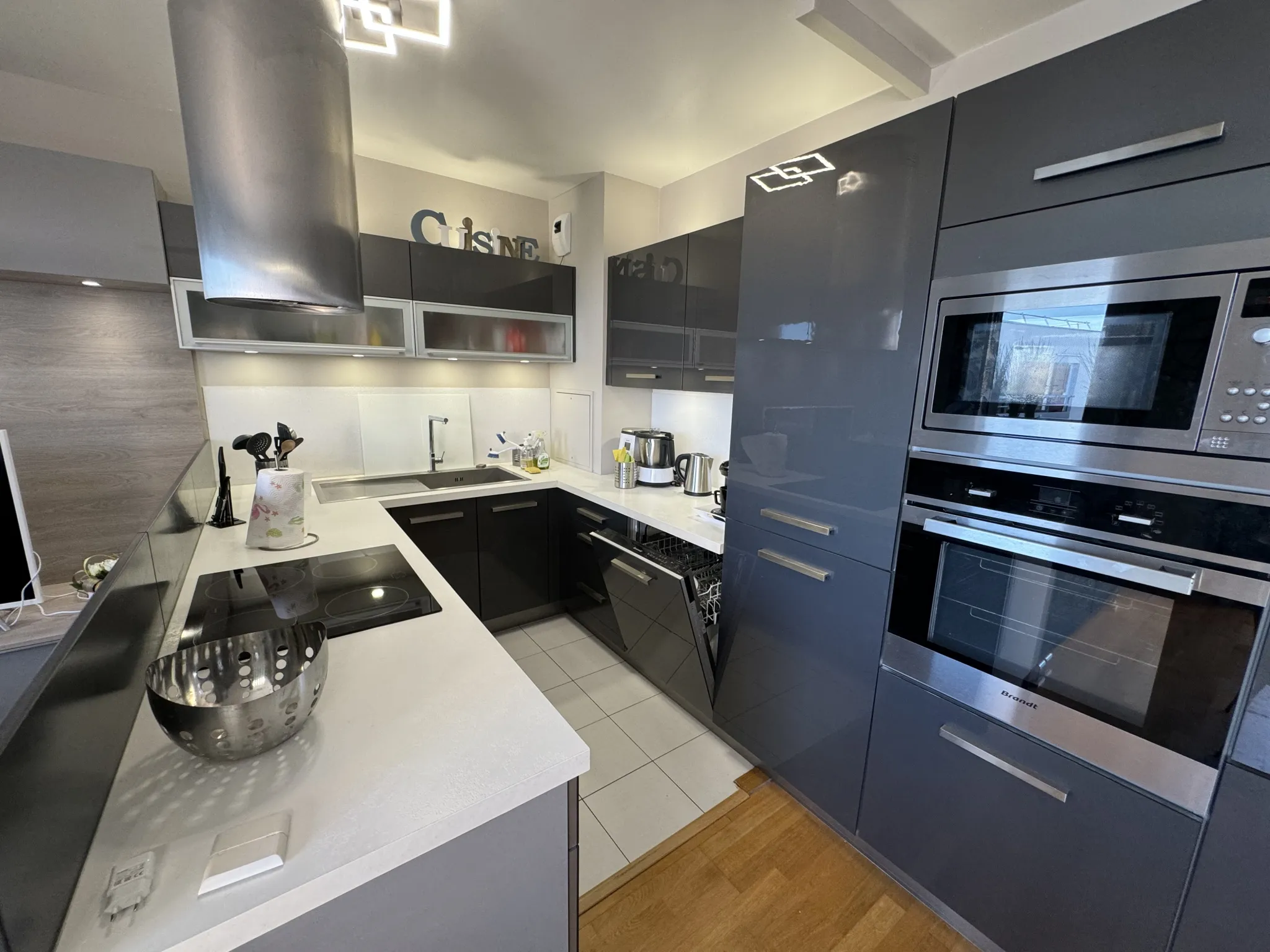 À vendre : Appartement T4 de 79,65 m² à Cergy avec terrasse 