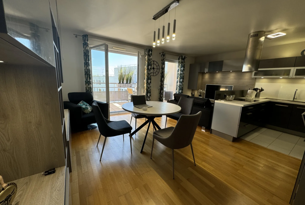 À vendre : Appartement T4 de 79,65 m² à Cergy avec terrasse 