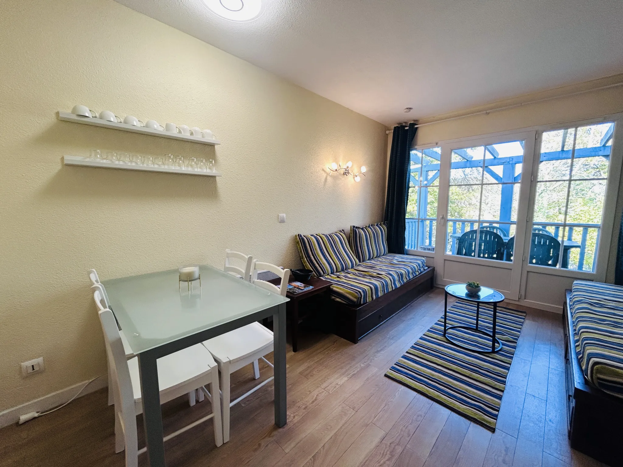 Appartement T2 meublé à Argentat avec vue sur la Dordogne 