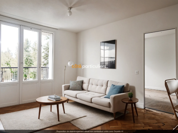 À vendre : Appartement T3 lumineux à Tours 