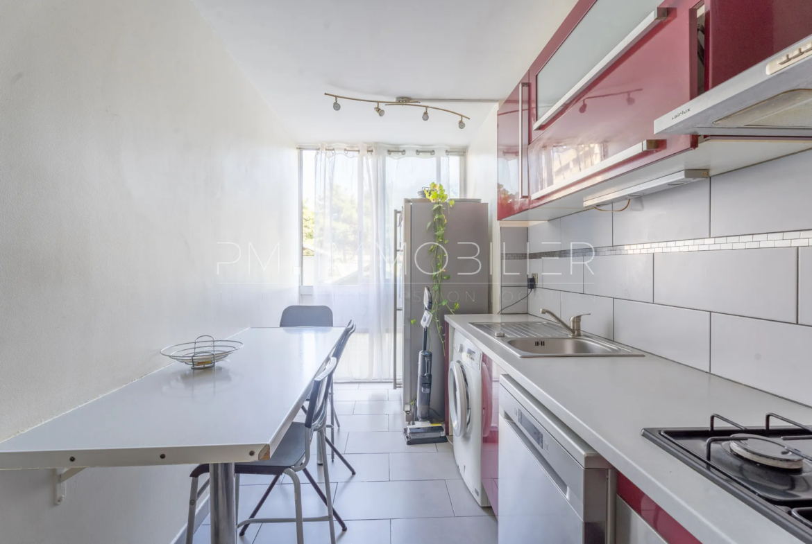 Vente d’un appartement T4 lumineux à Marseille 