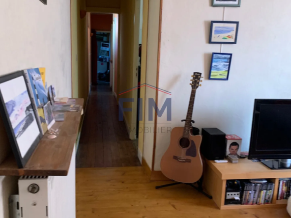 Appartement F5 ancien hôtel à Dieppe - 114 m² à vendre 