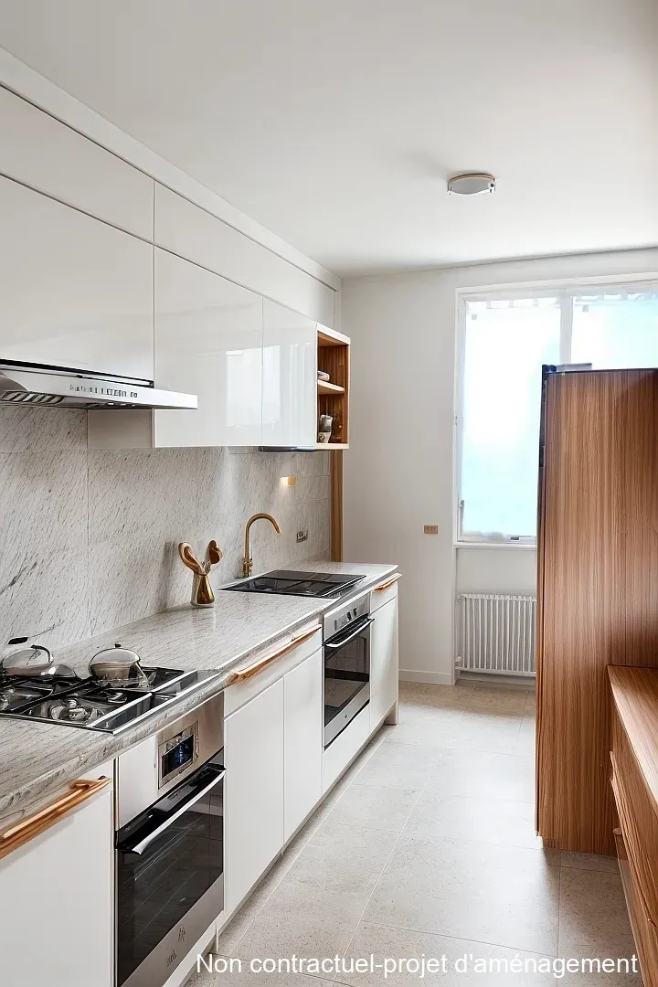 Charmant appartement 3 pièces à vendre à Louveciennes avec vue sur le parc 