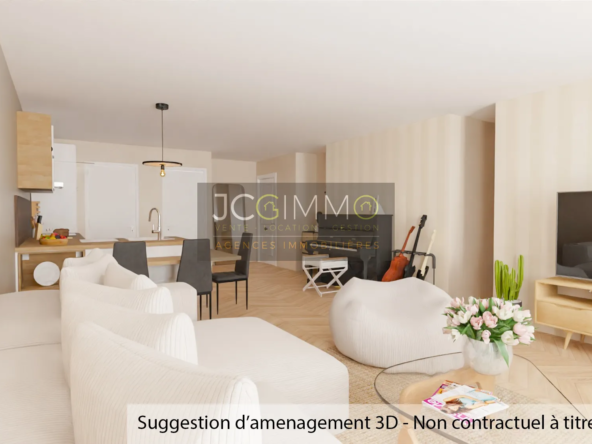 À vendre : Appartement T3 à rénover au centre de Solliès-Pont 