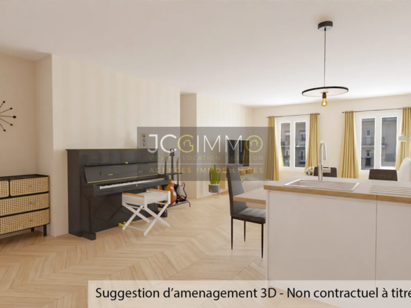 À vendre : Appartement T3 à rénover au centre de Solliès-Pont 