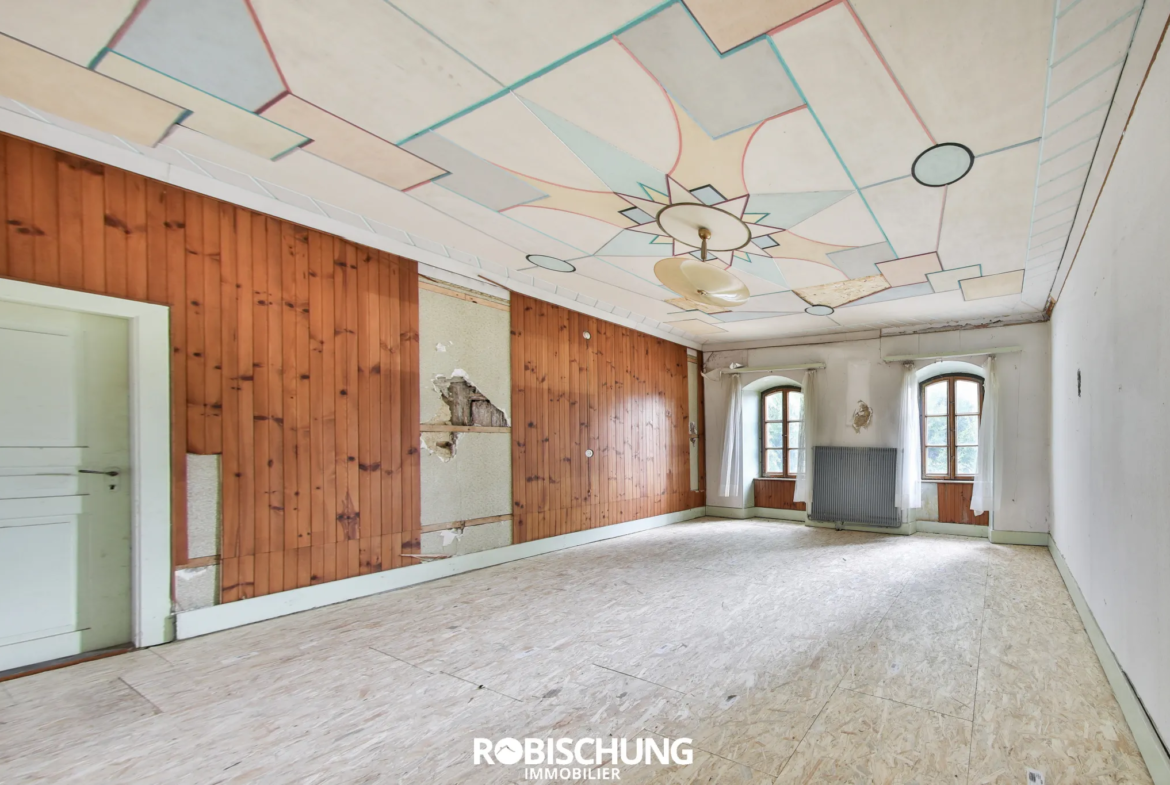 À vendre : Maison de village du 19ème siècle à Muespach 
