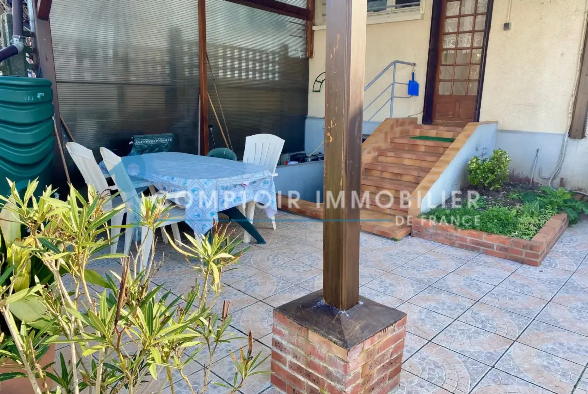Maison à vendre à Corbeil-Essonnes - 70 m² avec jardin et garage 