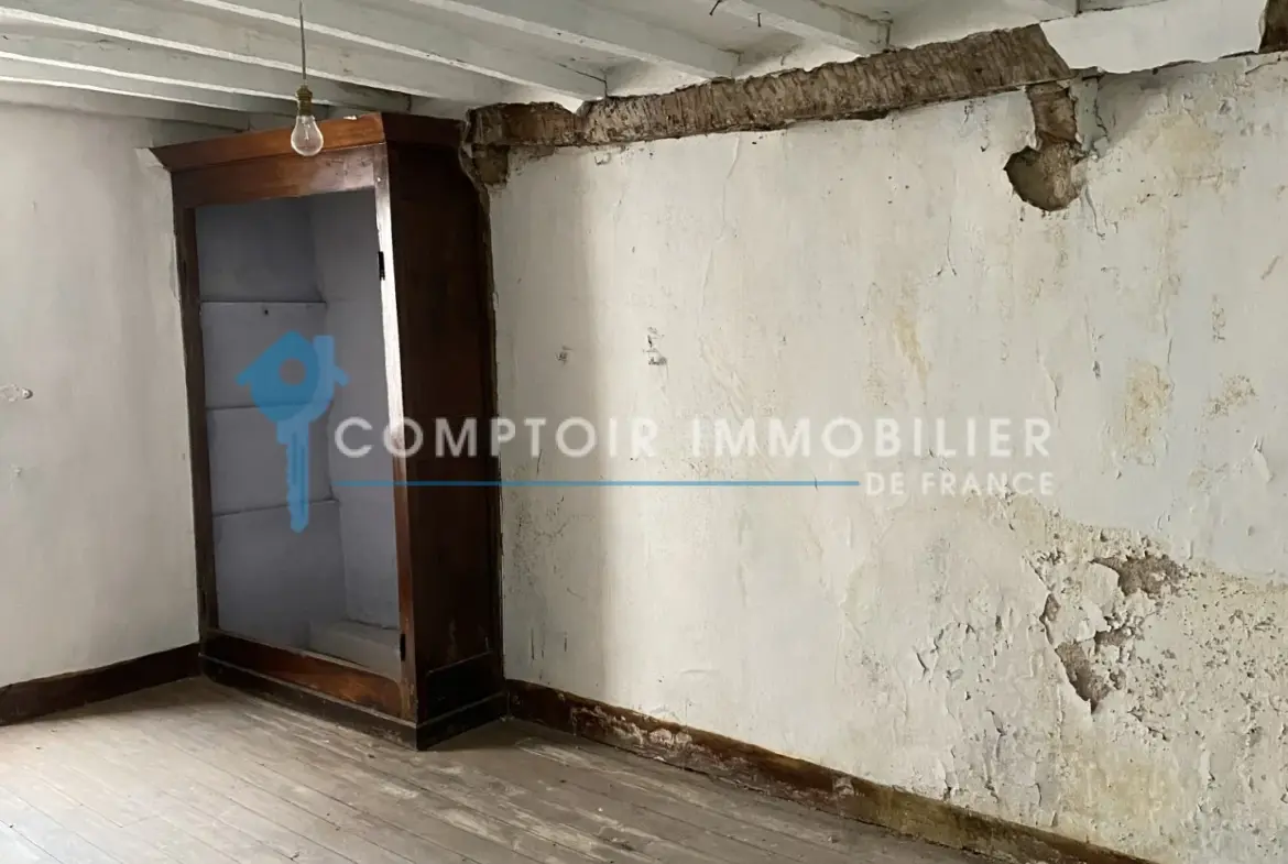 Maison de village à rénover avec 4 chambres à Saint-Laurent-De-Cerdans 