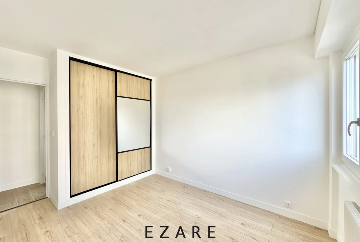 Appartement 3 pièces à vendre à Talant, rénové avec balcon 