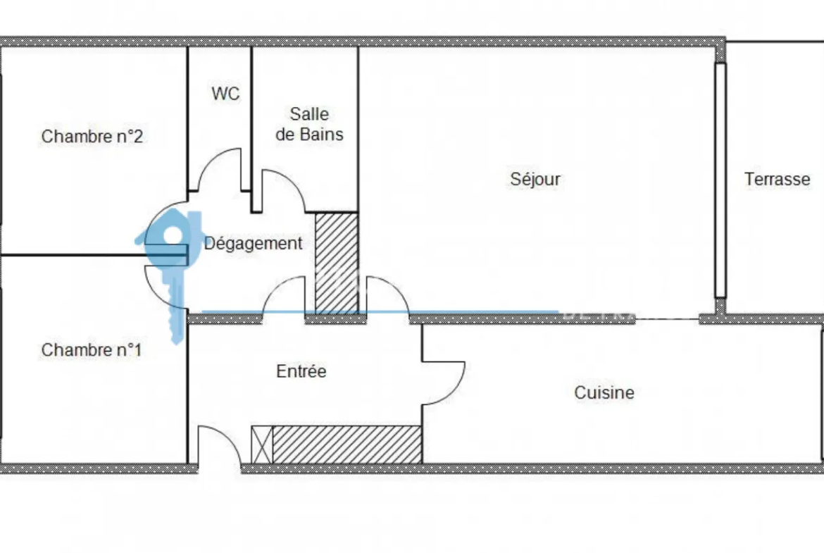 Spacieux Appartement T3 à Proximité des Jardins de la Fontaine à Nîmes 