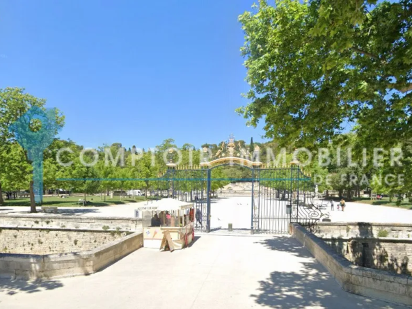 Spacieux Appartement T3 à Proximité des Jardins de la Fontaine à Nîmes