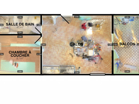Appartement rénové avec terrasse au Bar-sur-Loup 