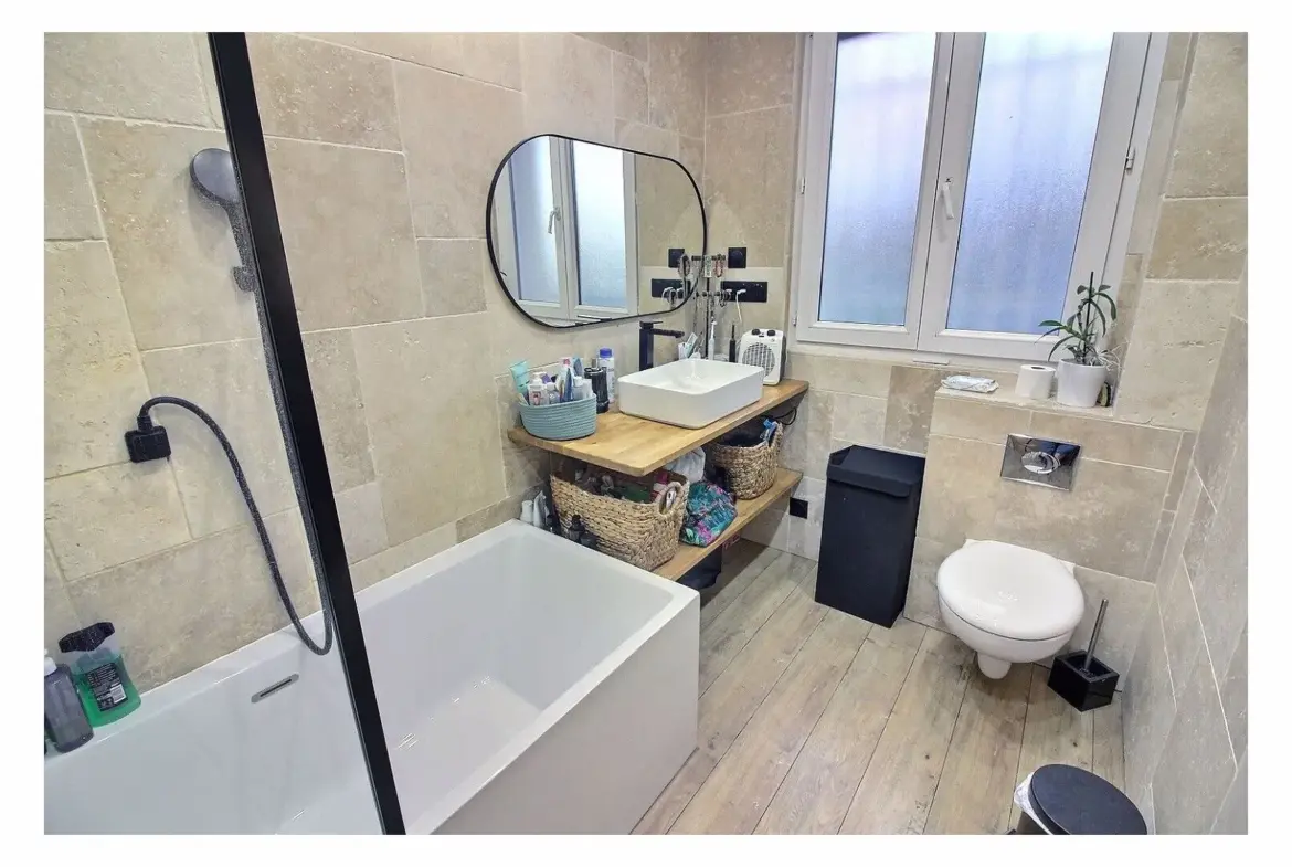 Appartement Type 3 rénové à Biver avec garage 