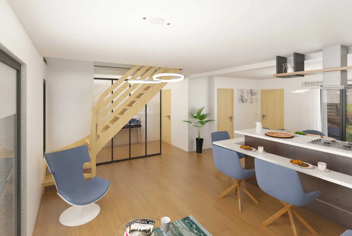 Maison moderne proche du centre-ville à Dol-de-Bretagne 