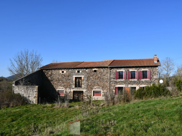 Ancien corps de ferme rénové à vendre à Céaux d'Allègre 