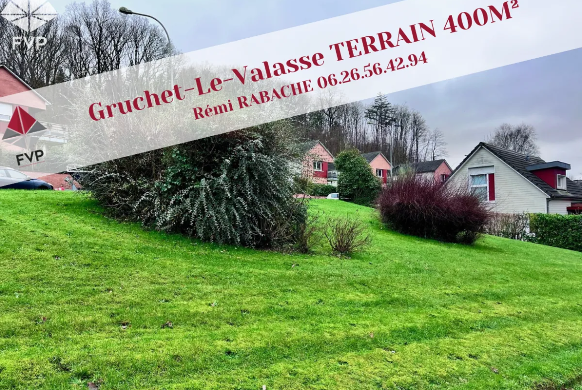 Terrain à bâtir de 400 m² à Gruchet-le-Valasse à vendre 
