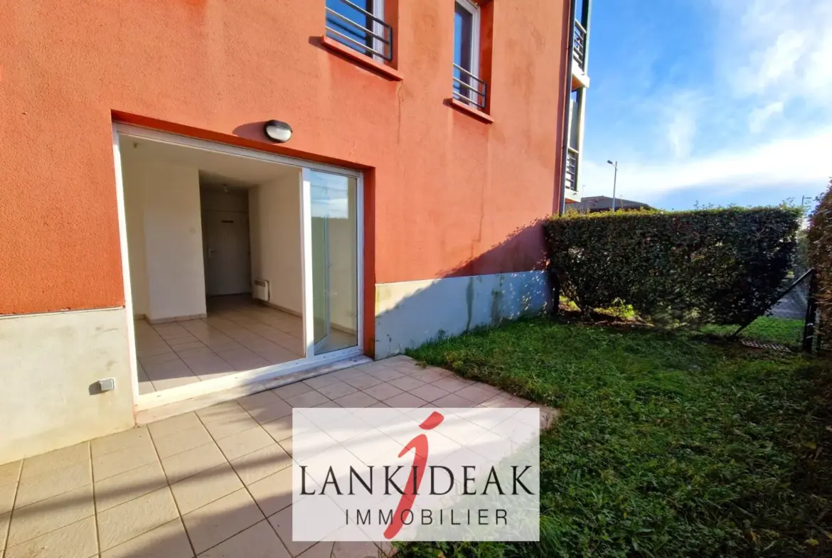 À vendre : Studio en rez-de-jardin à Boucau - 28 m² 