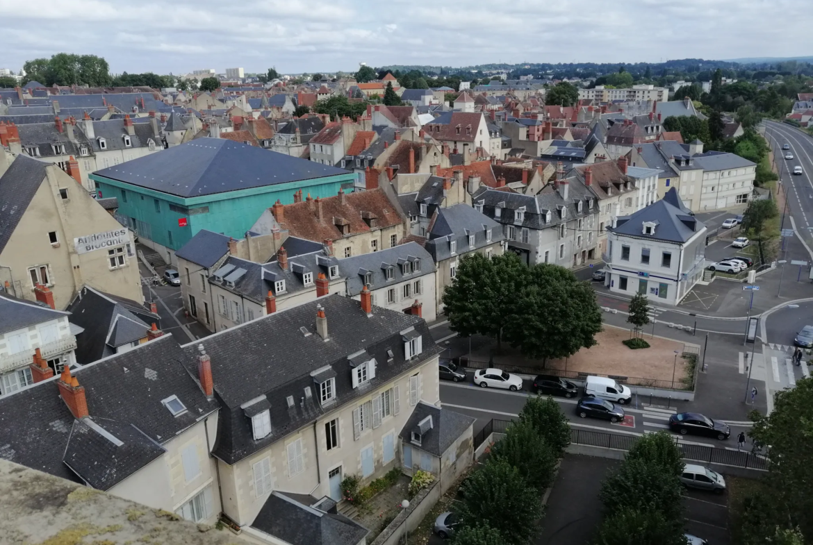 Appartement T4 à Nevers, centre-ville avec vue sur la Loire 