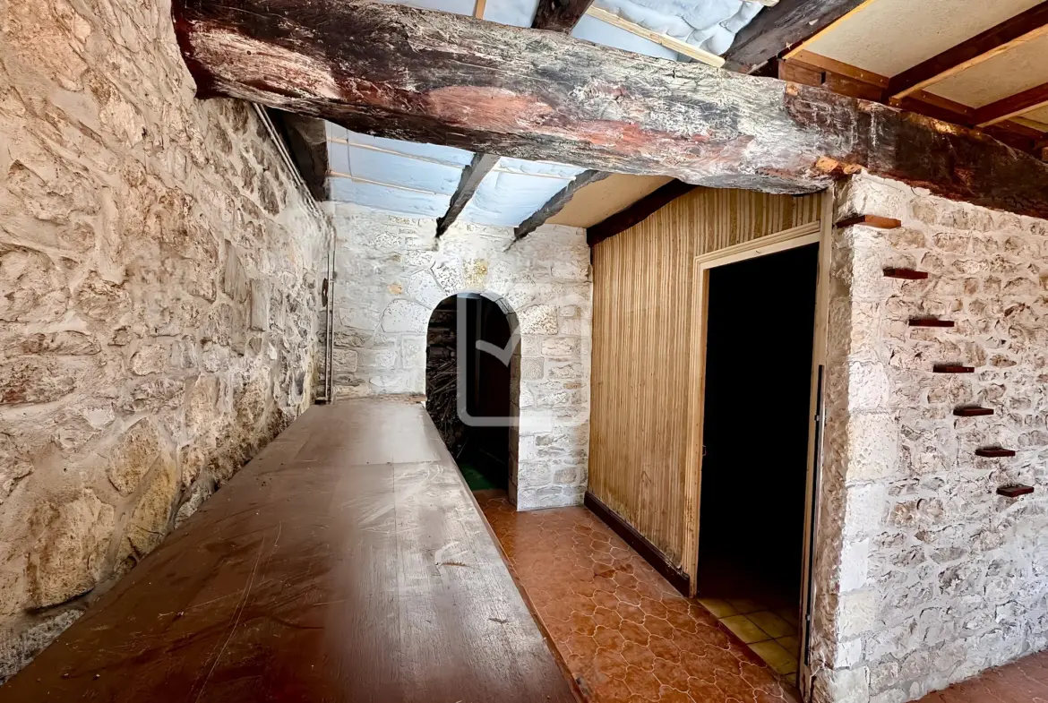 Maison de ville multi-potentiels à Souillac (46) 