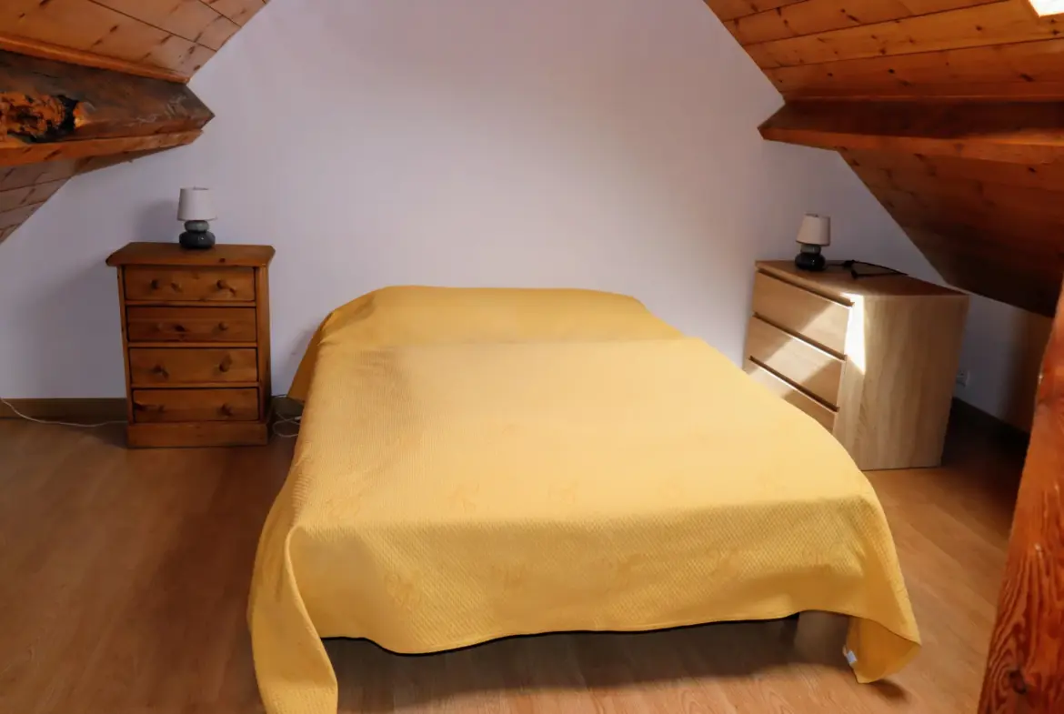 Appart N5 - Grand T2 en Duplex exposé Sud à Allos 