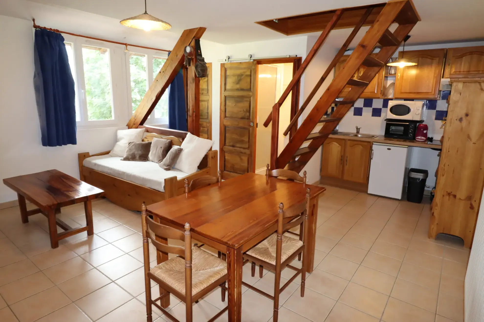 Appart N5 - Grand T2 en Duplex exposé Sud à Allos 