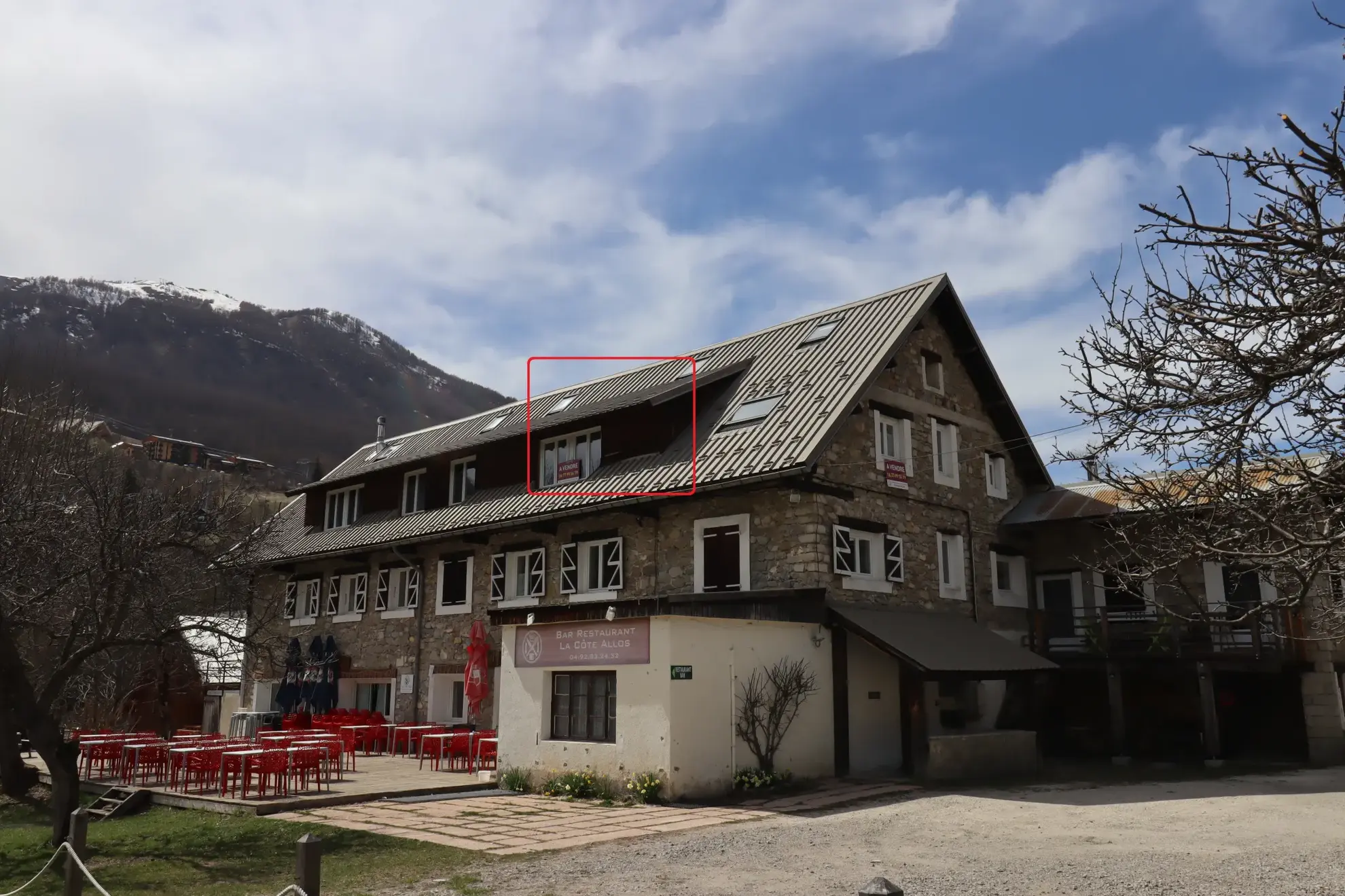 Appart N5 - Grand T2 en Duplex exposé Sud à Allos 