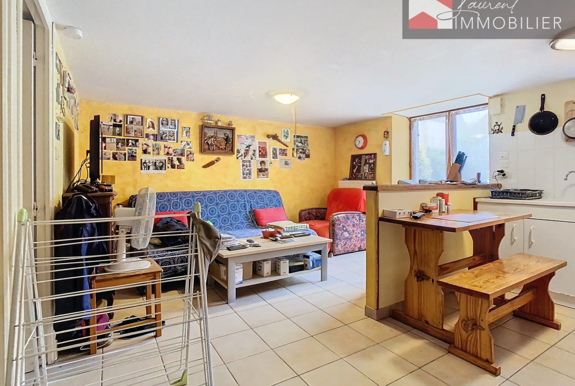 À Nanton : Maison en pierre en viager à vendre à 48 600 € 