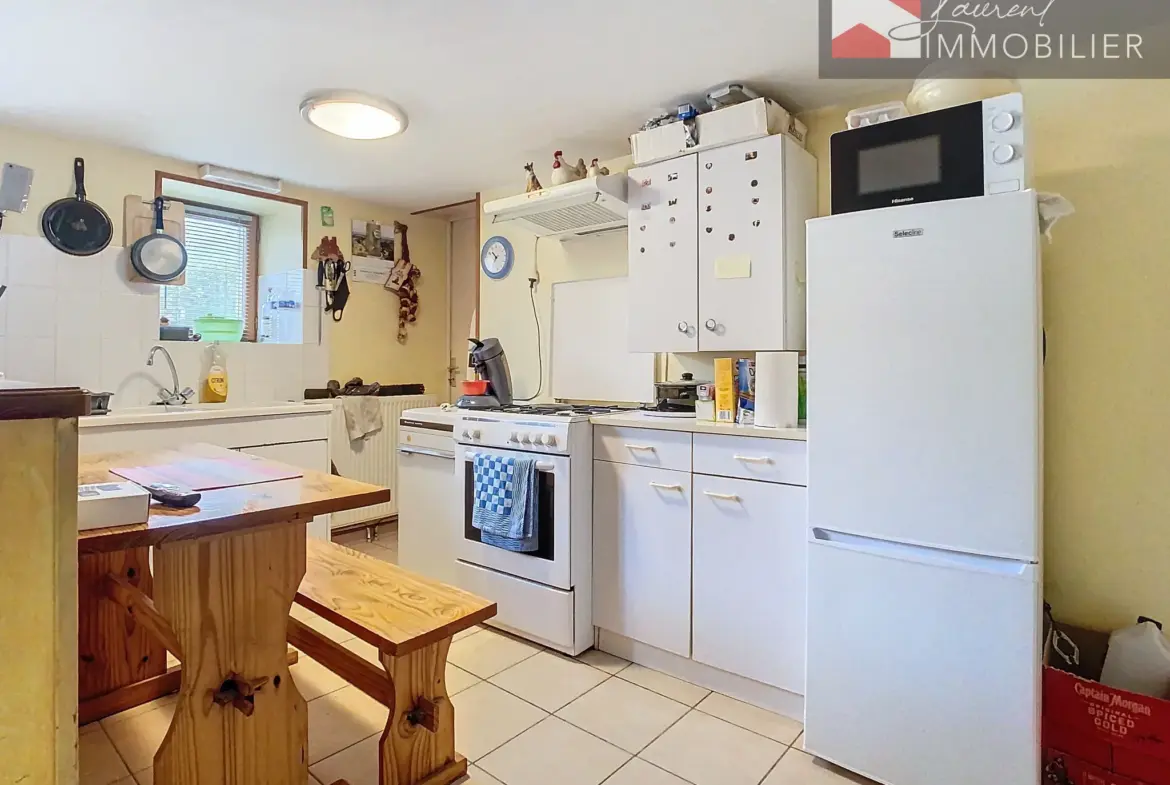 À Nanton : Maison en pierre en viager à vendre à 48 600 € 