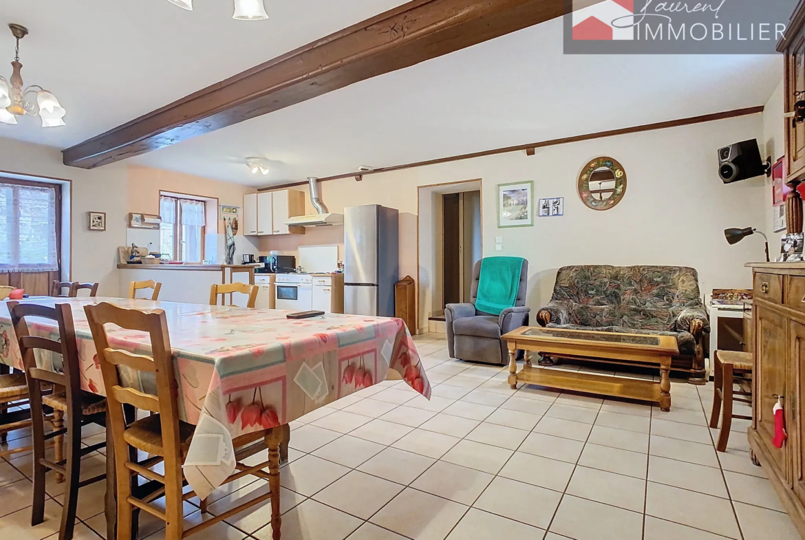À Nanton : Maison en pierre en viager à vendre à 48 600 € 