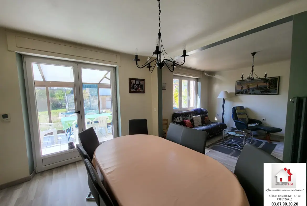 Maison individuelle à vendre à Creutzwald de 146,29 m² 