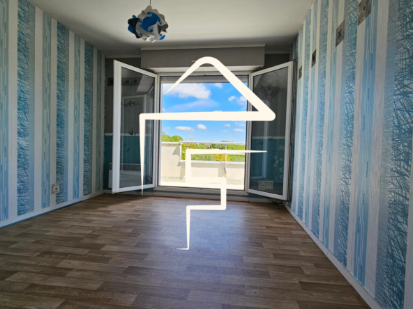 Grand T3/T4 lumineux avec terrasse à Nantes - 80,47 m² au dernier étage 