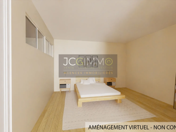 T2 à rénover de 72,80 m² au centre de Sollies Pont 