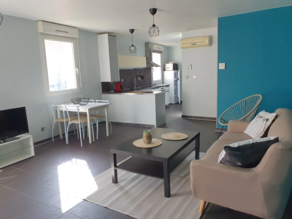 Appartement F3 bis avec terrasse à Vichy 