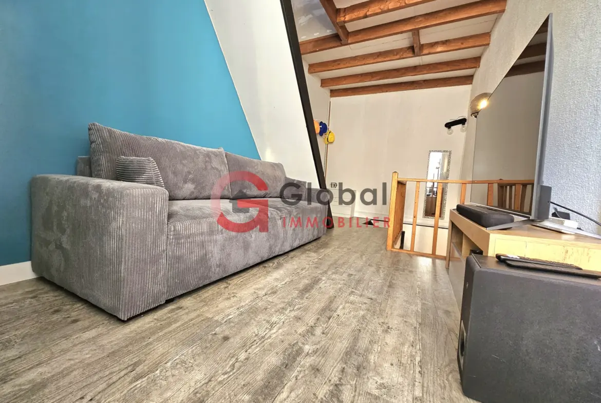 Maison lumineuse 50m2 à Pomérols 