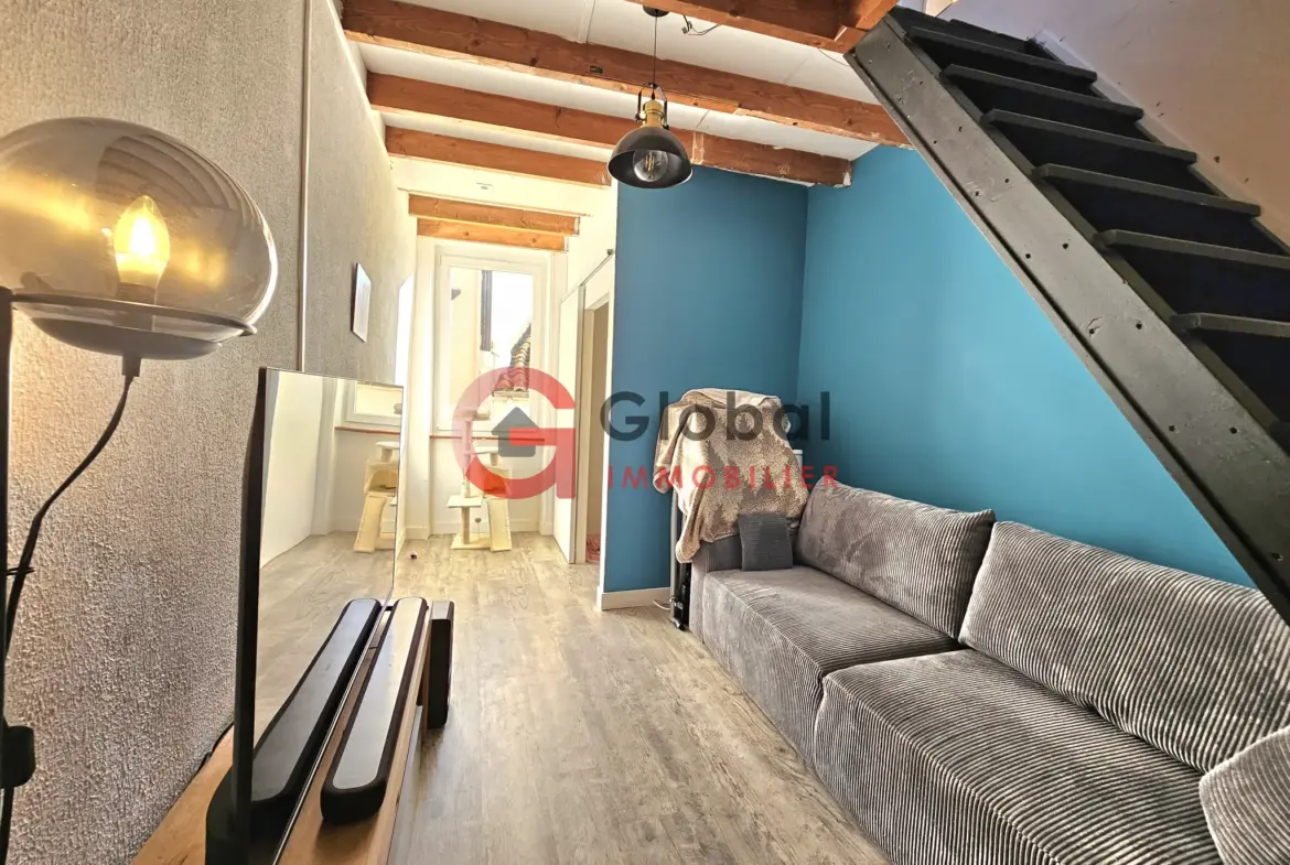 Maison lumineuse 50m2 à Pomérols 