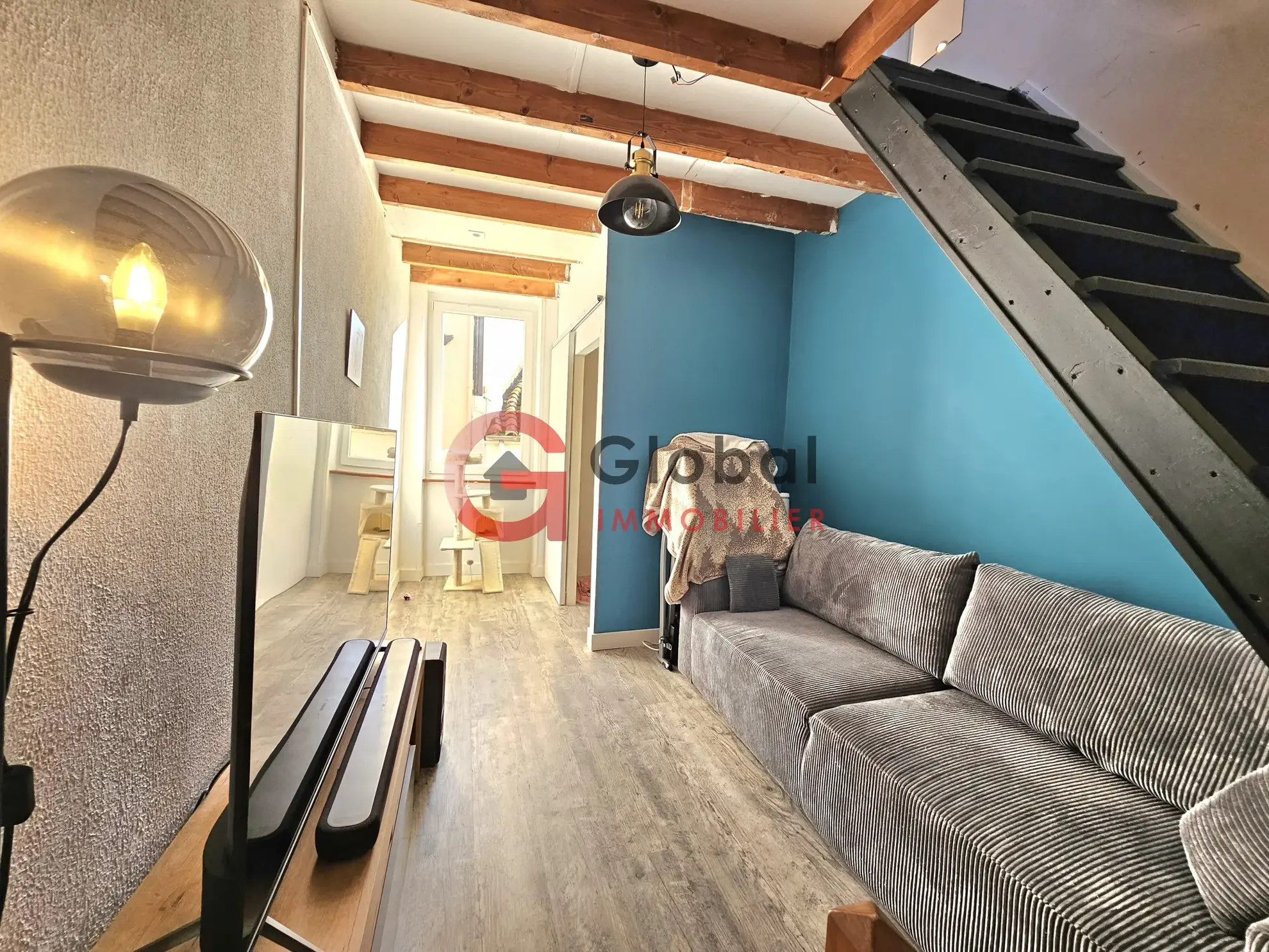 Maison lumineuse 50m2 à Pomérols 