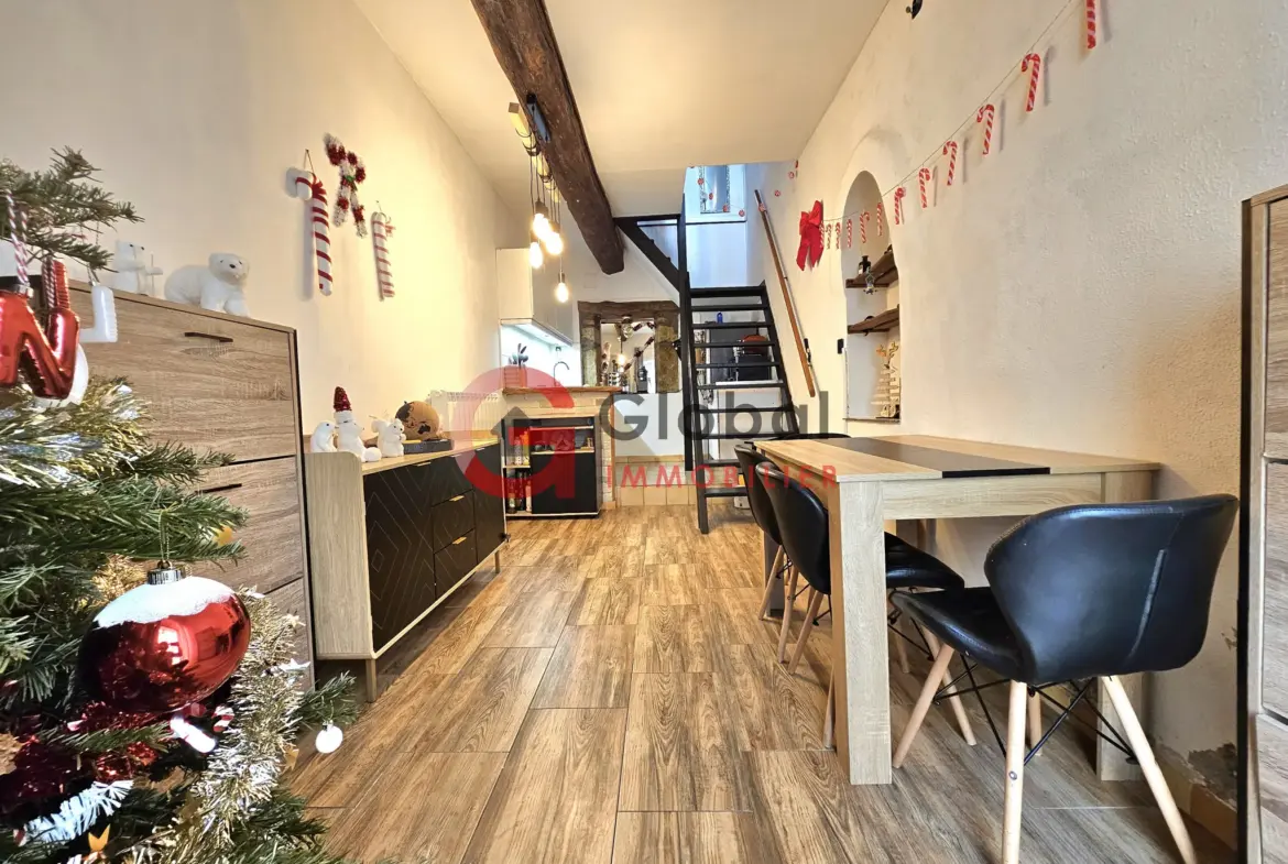 Maison lumineuse 50m2 à Pomérols 