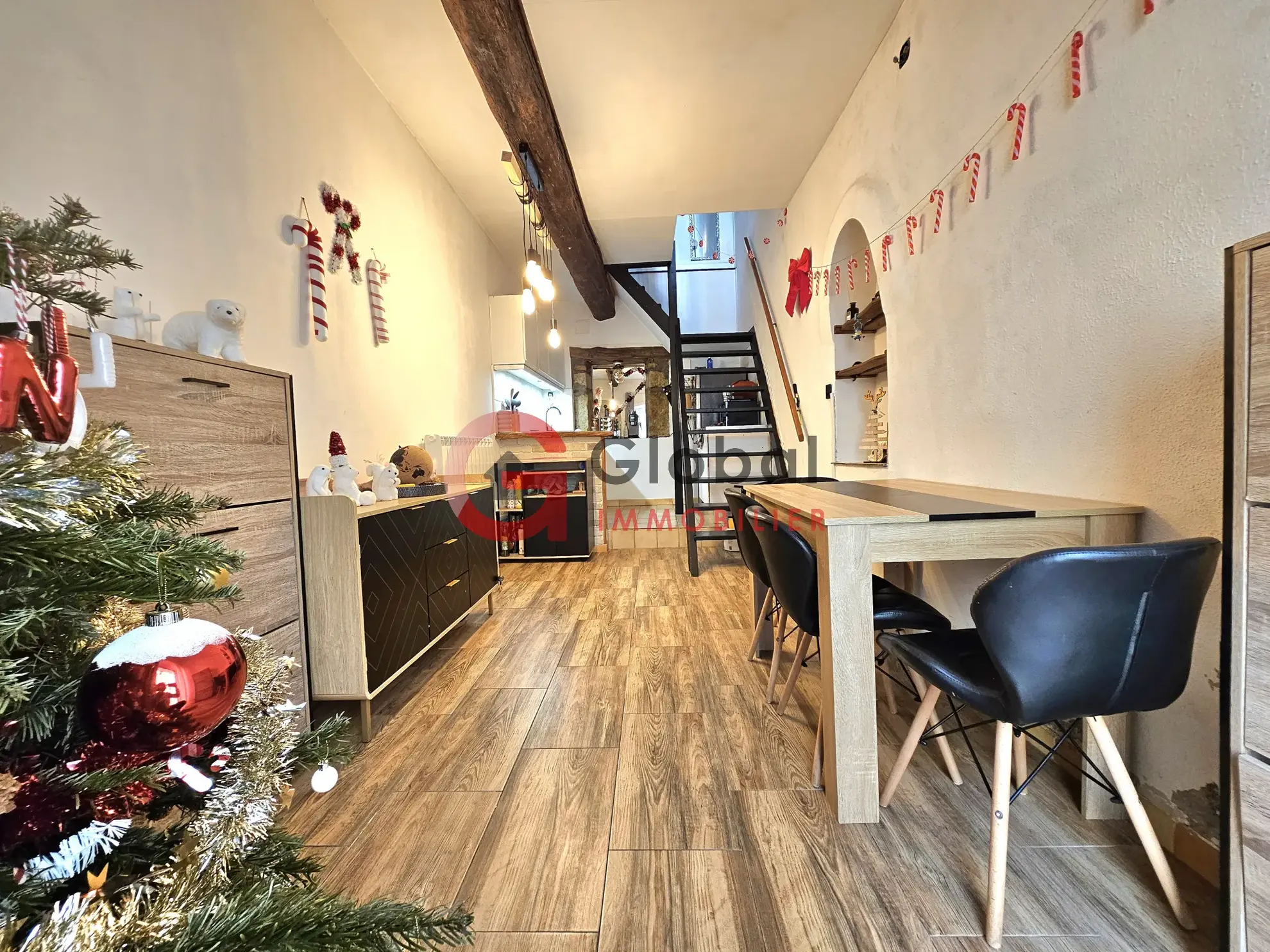 Maison lumineuse 50m2 à Pomérols 