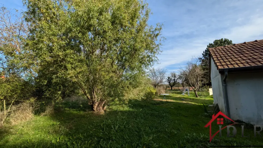 Maison au calme avec grand terrain à Saint-Bonnet-en-Bresse