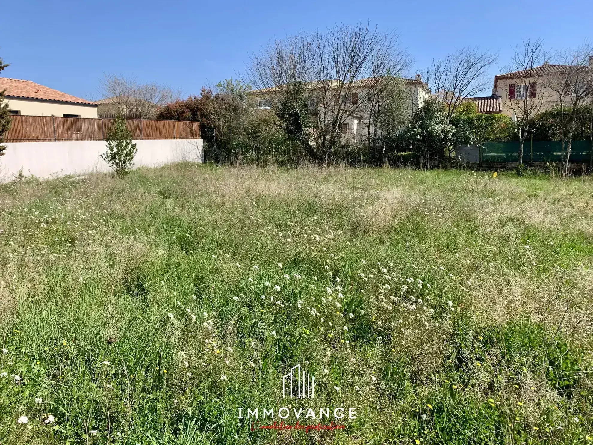 Terrain à bâtir de 700 m² à St Mathieu de Tréviers 