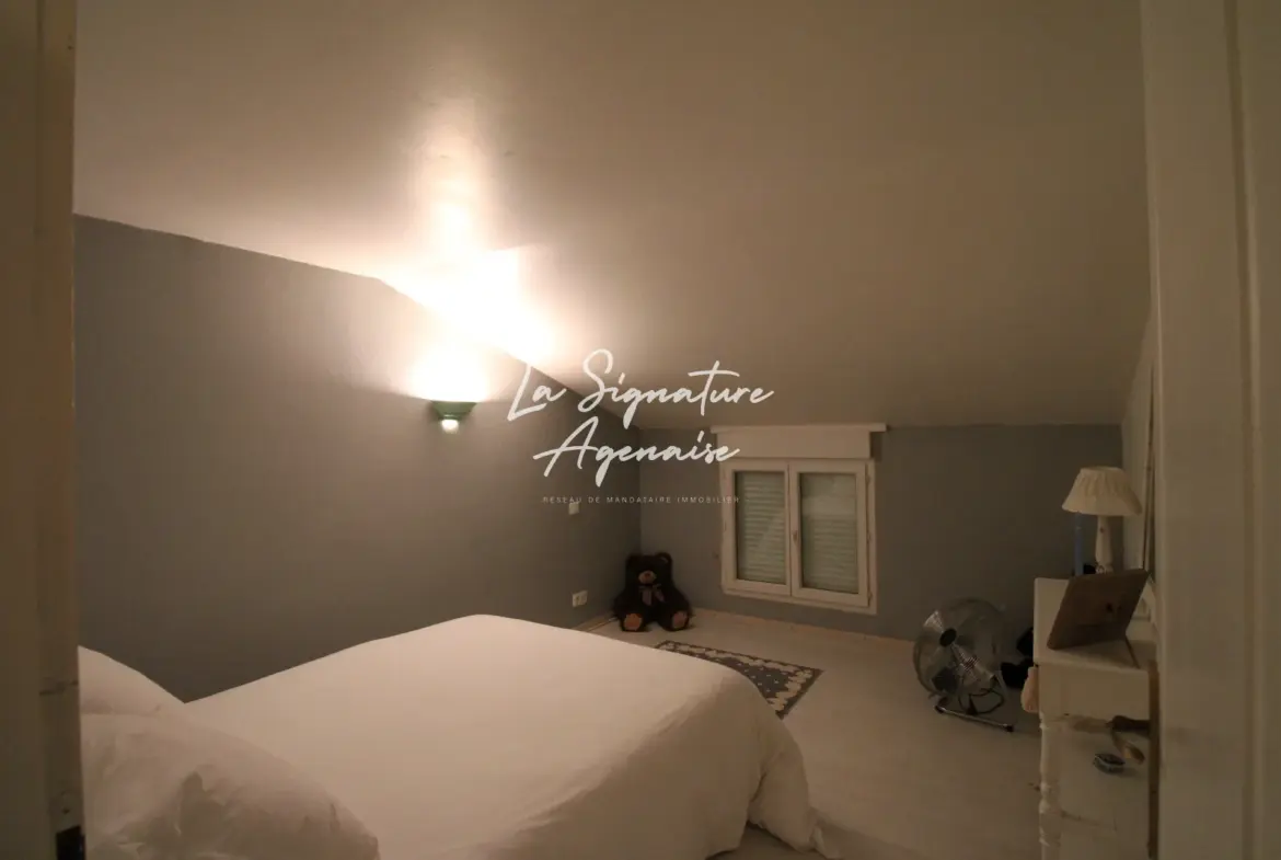 Maison en pierre de 180m2 avec piscine à Damazan 