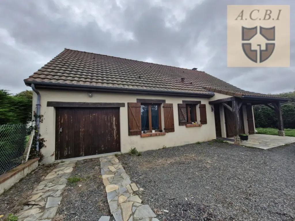 Maison à vendre à Chauvigny du Perche - 114 m2 - 4 chambres - 152 000 €