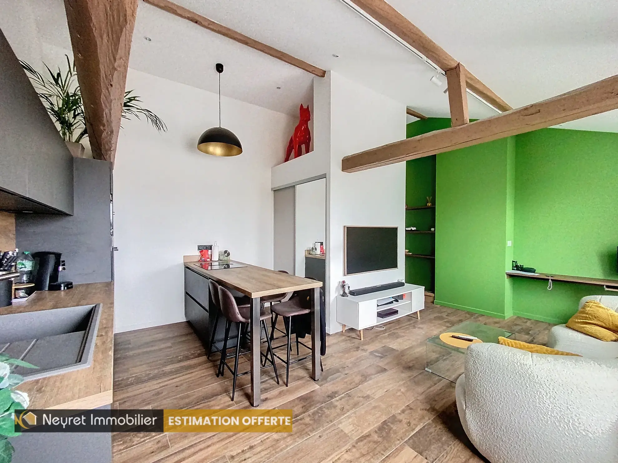 Appartement T2 au Dernier Étage à Anse - Vente 