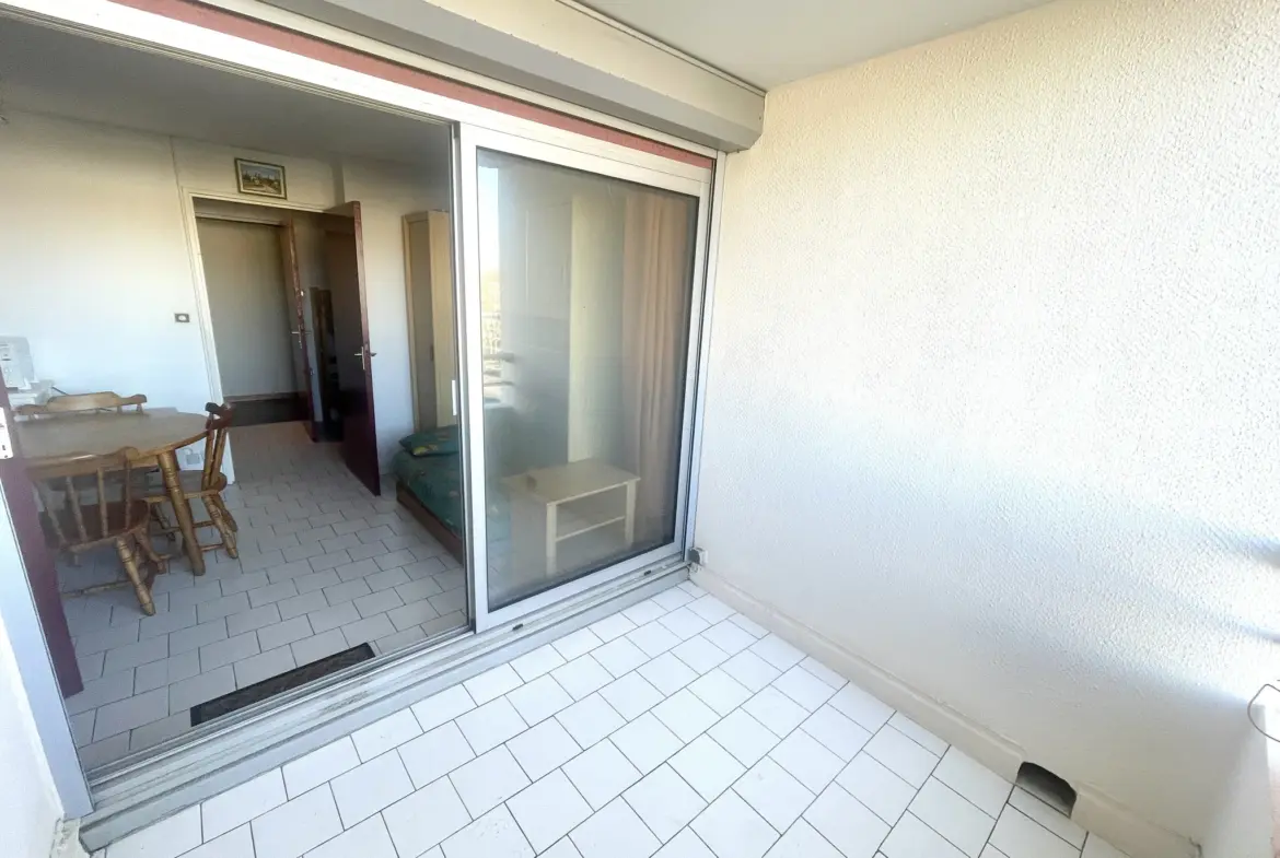 À vendre : Appartement T2 avec terrasse au Cap d'Agde 