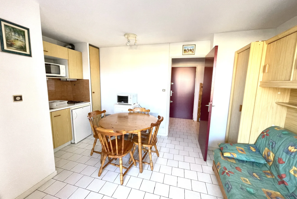 À vendre : Appartement T2 avec terrasse au Cap d'Agde 