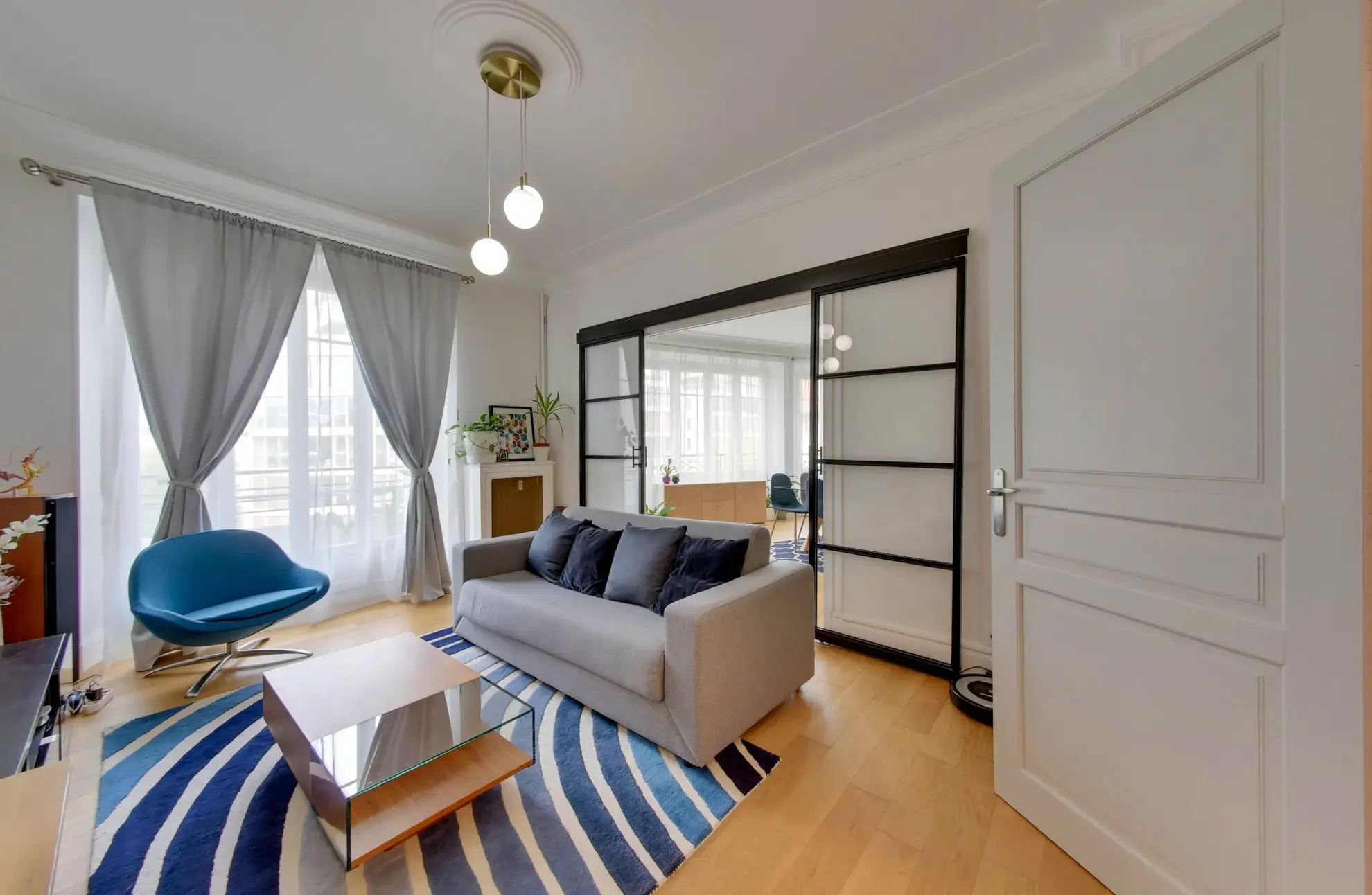 Appartement lumineux de 3 pièces à vendre à Grenoble 