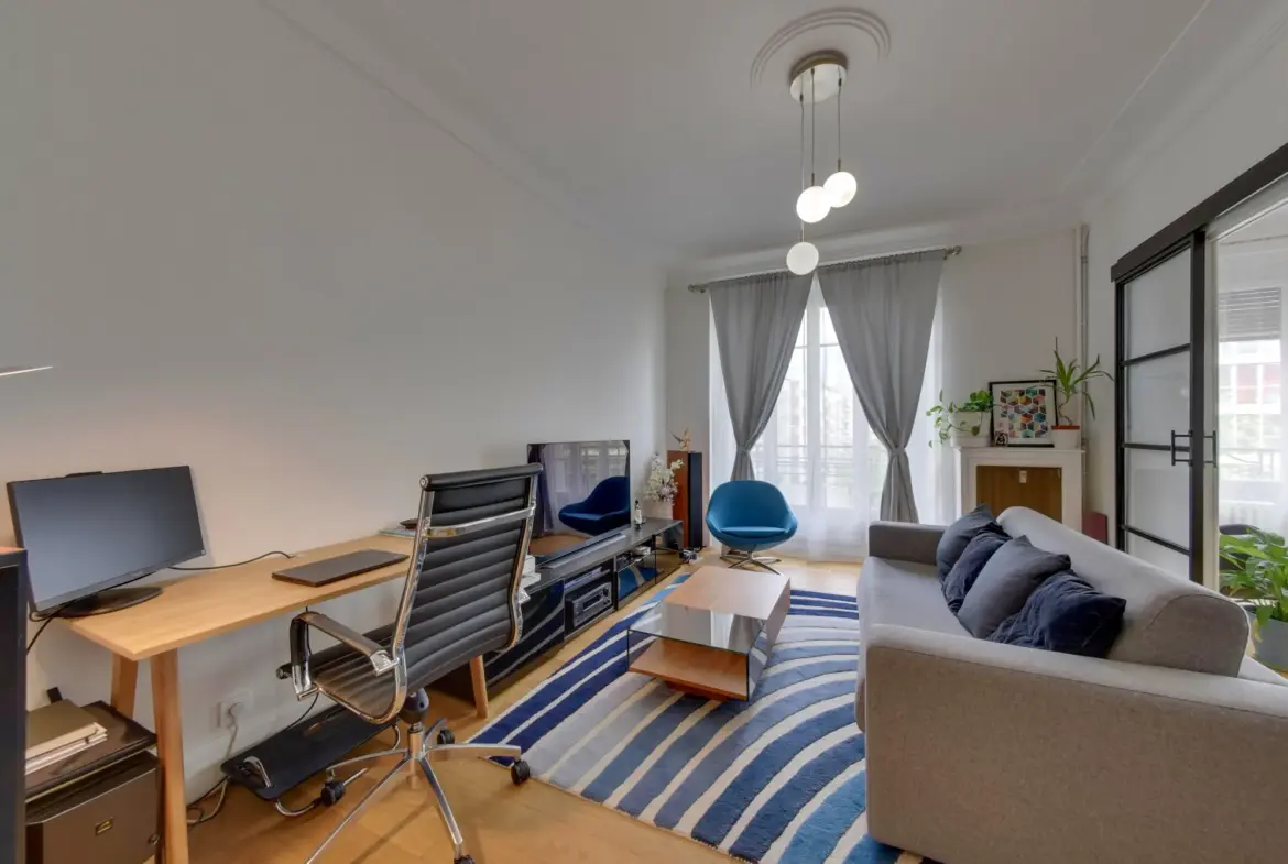 Appartement lumineux de 3 pièces à vendre à Grenoble 