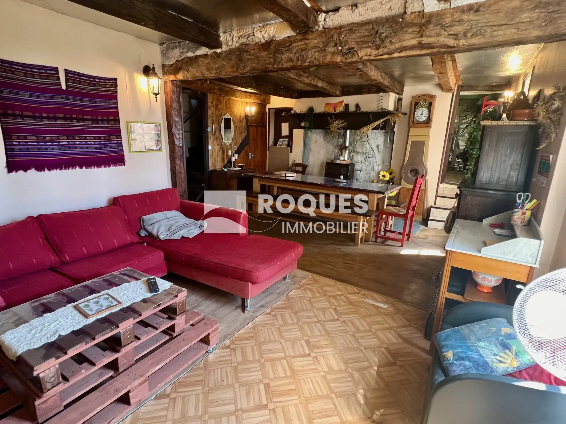 Maison de village T3 à vendre à Montjaux - 82 m² 